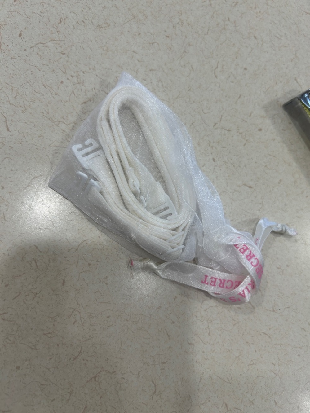 Victoria's Secret White Convertible Bra Straps - Replacement Set